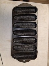 Antiker Griswald Nr. 273 knusprige Mais Stick Pfanne, 930 30er-40er Jahre restauriert