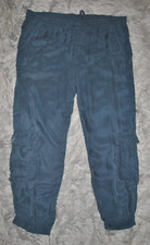 JOHNNY WAS Ramble Jogger Cargo Pants Cupra Drawstring Women's XL