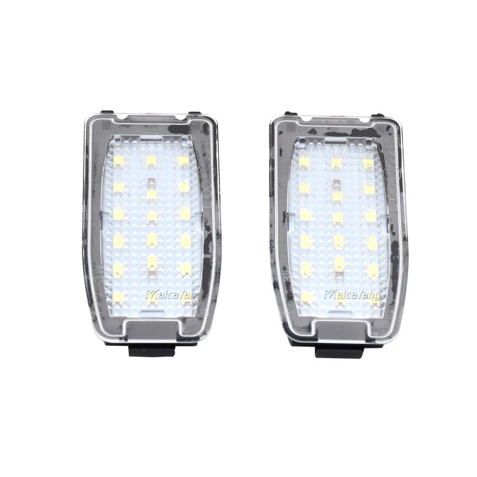 Luz LED de charco de espejo retrovisor lateral 2 piezas para Land Rover Range Rover L322 Sport 2006-12 Foto 4 de 4