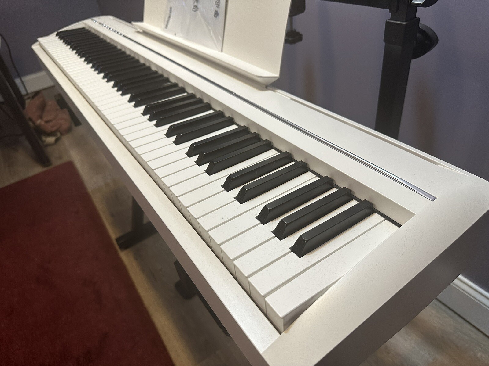 Kawai ES120 Digital Piano Elegant White Excellent Condition eBay