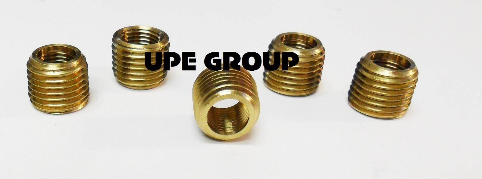 BRASS FACE BUSHING REDUCING NPT THREADS PIPE FITTING 1/4 MALE X 1/8 FEMALE QTY 5