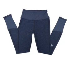 Alo Yoga Size XS Blue Heather High Waist Alosoft Lounge Legging 29"