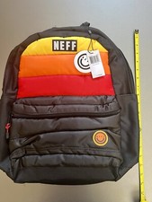 NEFF Heatwave Puffer Lifestyle - School - Laptop Backpack / Bag - Sunset - NEW