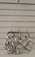 Vintage Sequin Evening Bag 5 X 6.5".