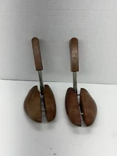Vintage Rochester Shoe Tree Co. Gene No 4 Wood Split Toe Shoe Keepers Stretchers