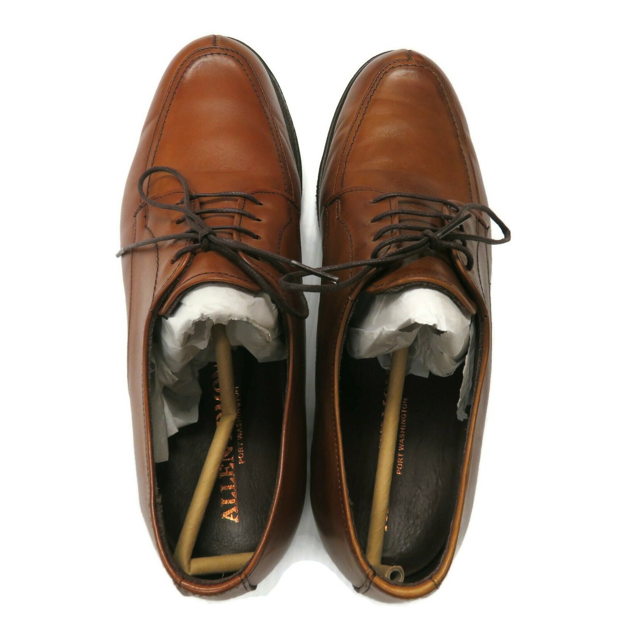 Allen Edmonds Seattle Travel Derby Split Toe Shoes 9 D Extra  display picture 1