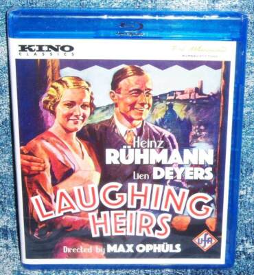 NEW KINO CLASSICS HEINZ RUHMANN LIEN DEYERS LAUGHING HEIRS MOVIE BLU RAY 1933