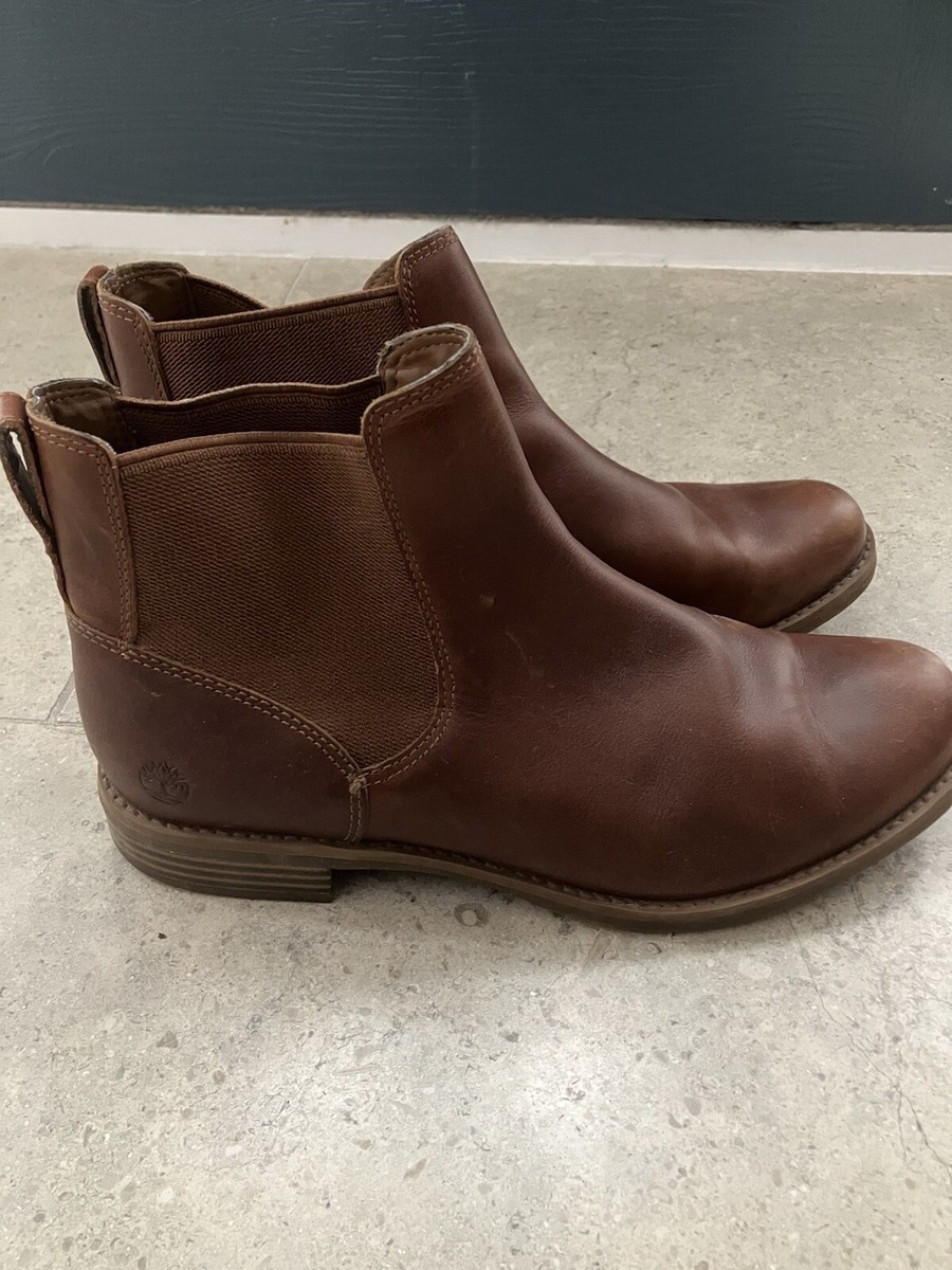 Timberland Chelsea Ankle Boots Tan 7/40 Women's UK
