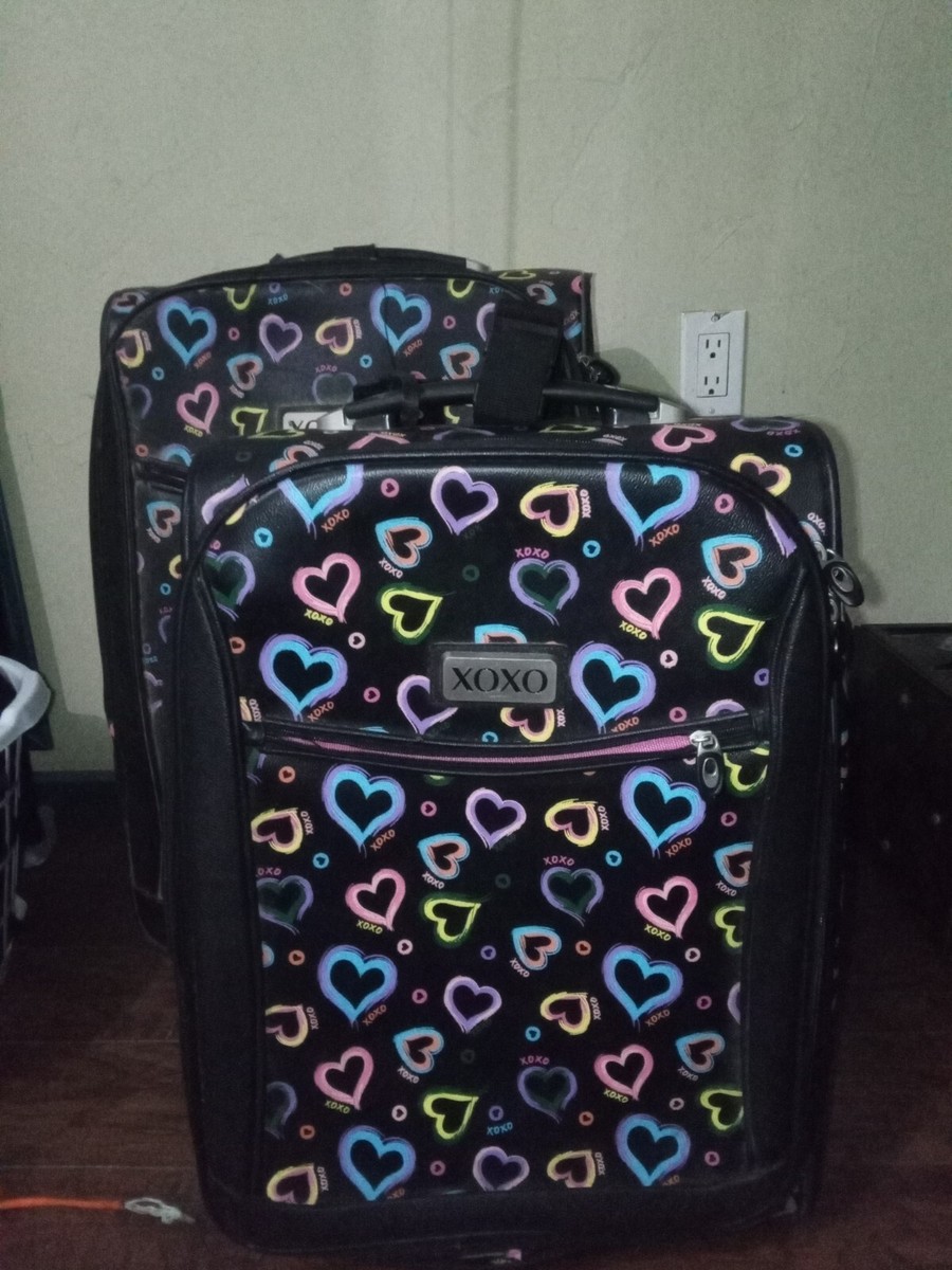 2 Hearted XoXo Luggage Suitcases | eBay