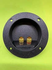 5-Way Binding Post Round Recessed Speaker Terminal Cup includes Free Shipping