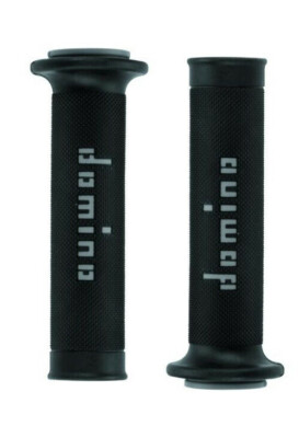Triumph Speed Triple Domino Road Racing Grips Handlebar Grips Black + Grey