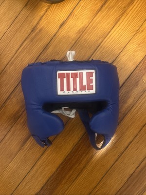 Title Boxing Leather Training Sparring Headgear & Cup Bundle!