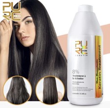 PURE 8 Keratin Hair Straightening Treatment / Brazilian Keratin Smoothing