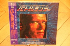 Running Man, 1987 Laserdisc LD NTSC JAPAN OBI Action Schwarzenegger