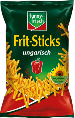 Funny Frisch - Frit Sticks Ungarisch - Chips Pommes Frites - 100g
