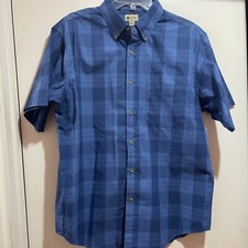 Haggar Clothing Men  s Button Down Shirt M