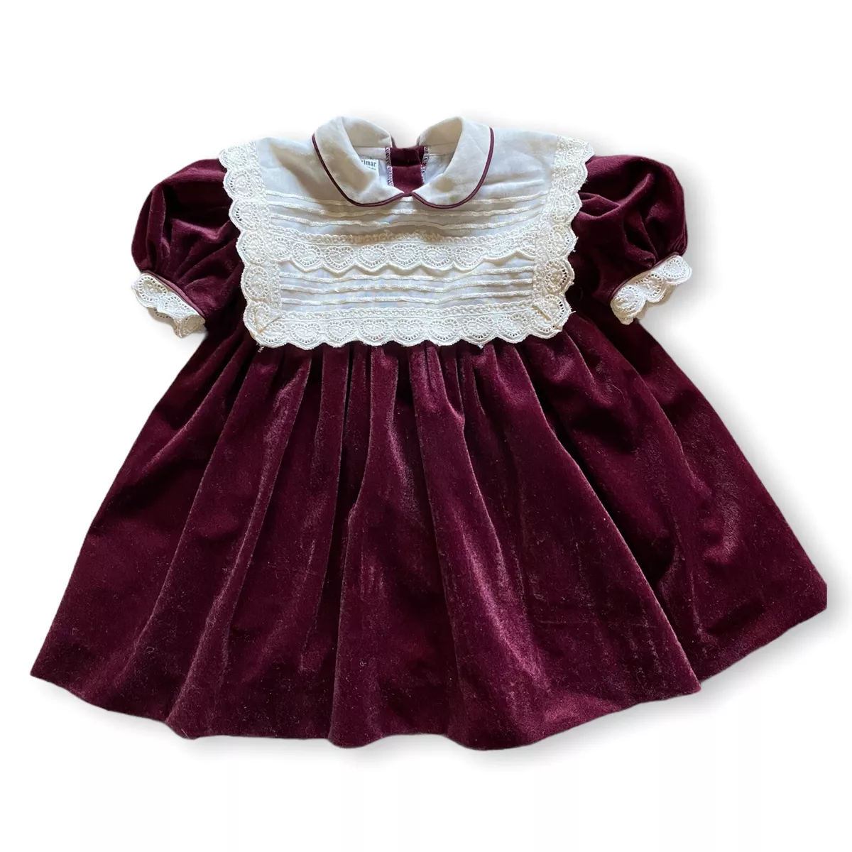 Baby girl hotsell velvet dress