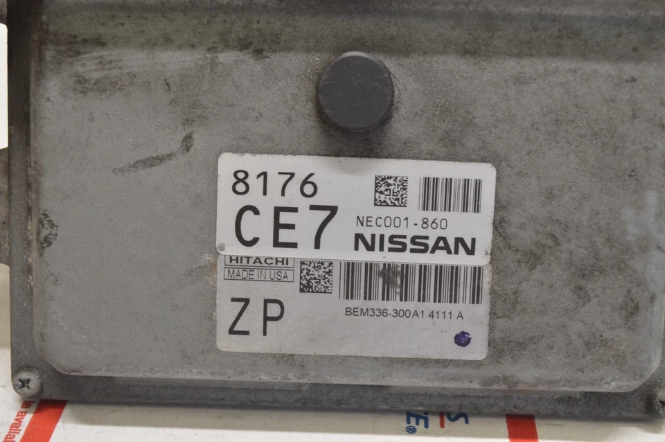 Unidade módulo de controle do motor 2014 2017 Nissan Versa Note BEM336-300 ECM C78 032 - Imagem 3 de 4