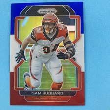 Sam Hubbard 2021 Panini Prizm Red White Blue Prizm #277 Cincinnati Bengals