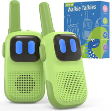 2 Pack 1000FT Long Range with 2 Channels, Handheld Kids Walky Talky Toys