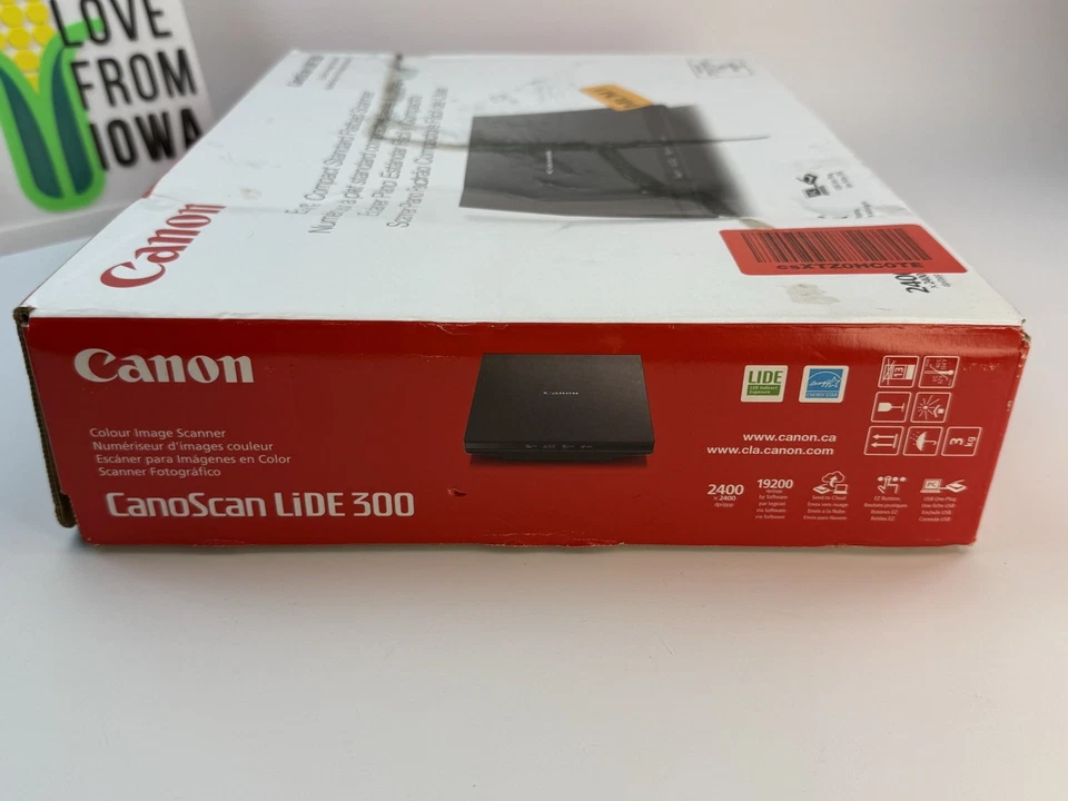Canon CanoScan LiDE 300 Flatbed Scanner 2400 dpi Optical 2995C002AA New - Image 3 of 4