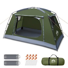 1-2 Person Backpacking Tent Camping Hiking Portable Quick Setup Outdoor Festival