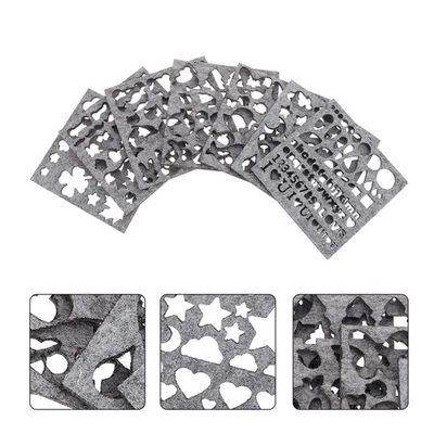 7 Pcs Moule En Feutre Aiguilleté Outils De Feutrage Laine À L'aiguille - Photo 1/4