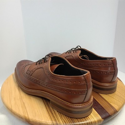 Crosby Square Cognac Leather FLEETWOOD Men display picture 3