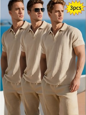 3pcs Herren Funktions Shirt atmungsaktiv Funktionsshirt Schnell trocknend Top