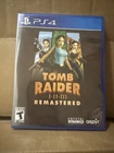 New Sealed Tomb Raider I-III Remastered Starring Lara Croft - PlayStation 4