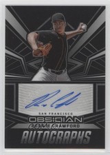 2023 Panini Chronicles Obsidian Reggie Crawford #OA-RC Auto 5i2