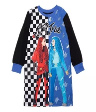 Descendants Girl's Character Red and Chloe 'Stay True' Soft Nightgown, Gown