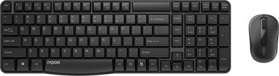 RAPOO X1800S.DE.BLK Basic Wireless Combo  Maus & Tastatur, kabellos