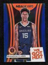 2019-20 Panini NBA Hoops Premium Stock We Got Next Blue Brandon Clarke #4 0c6