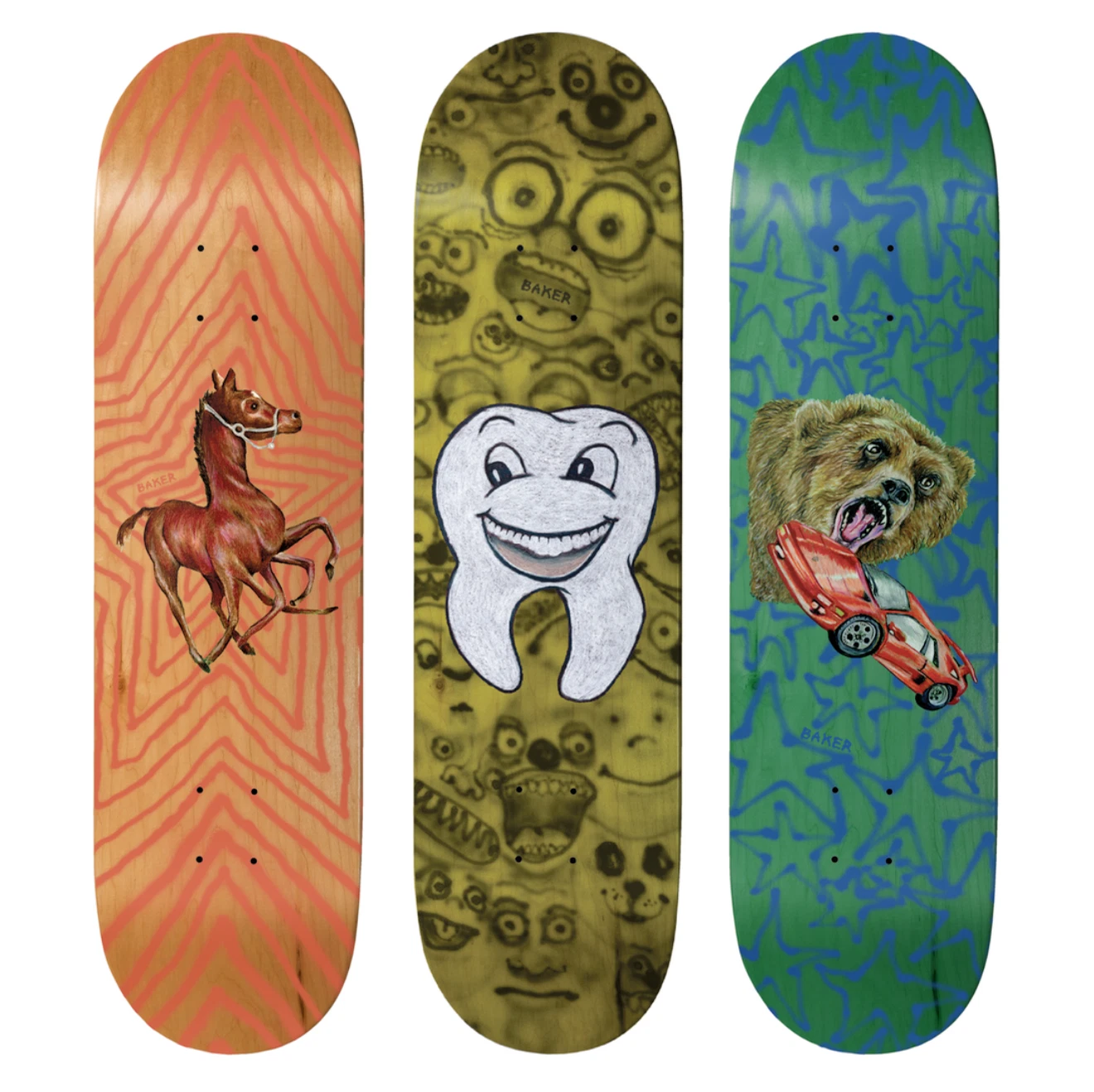 Baker Rocket Science Skateboard Deck