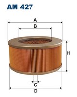 Luftfilter Filtron AM 427 Filtereinsatz FüR Ford SR2 Mazda KBA Econovan KCA KAA