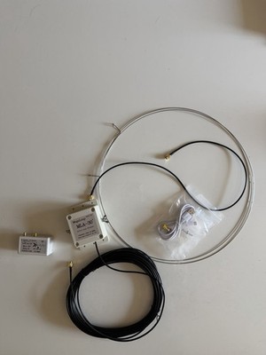MLA-30+ (Plus) 0.5-30MHz Ring Active Receive Antenna Low Noise MW SW Unused Open