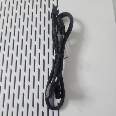 EVGA 6-pin to 3x 4-Pin Perif/Molex Connectors Single Cable 