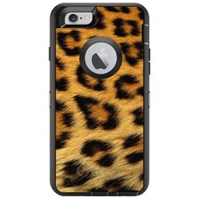 OtterBox Defender for iPhone / Samsung Galaxy - Brown Black Leopard Fur Skin