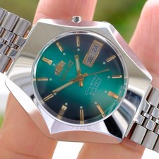 Orient Automatic Watch Green Dial Classic Dre...