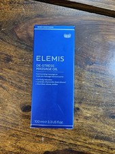 Elemis De-Stress Massage Oil 3.3OZ / 100mL - Brand New in Box NIB