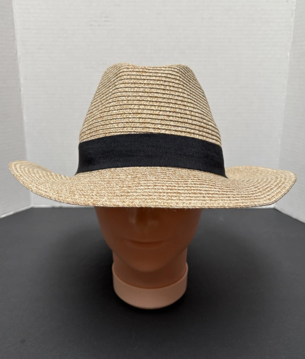 Unisex Wallaroo Palm Beach Fedora UPF 50+UV Sun Protection Adjustable L/XL ~ EUC