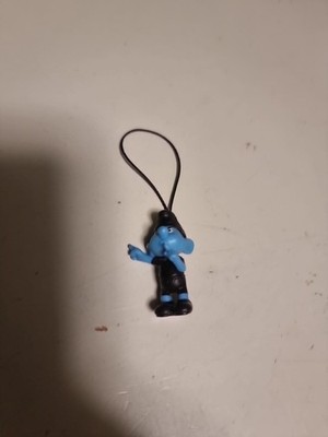 Fußball Deutschland Schlumpf Schiedsrichter schwarz etwa 2 x 4 cm Edeka 2012