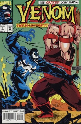 Venom The Madness (1993) #   3 (8.0-VF) Juggernaut 1993