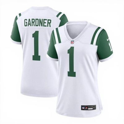 Ahmad Sauce Gardner New York Jets Nike Women's White Classic Alternate Jersey M