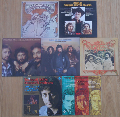 TOMPALL & THE GLASER BROTHERS Bundle of 7 x LP - Best Of/Lovin' Her Was Easier