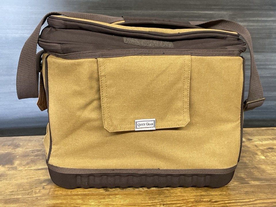 Timber Ridge 30 Can Canvas Cooler Coyote Brown Bottle Opener Quick Grab ...