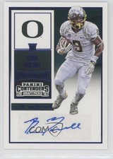 2016 Contenders Draft Picks College Ticket Blue Foil Byron Marshall Auto n1u