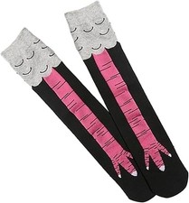 Calf Socks, 40cm/15.7in Sock, Crazy Funny Chicken Legs Novelty Socks Funny Gifts