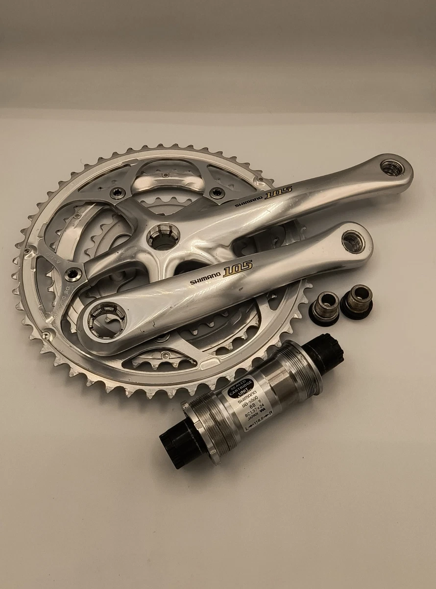 Shimano 105 Triple In Bicycle Cranksets for sale - eBay